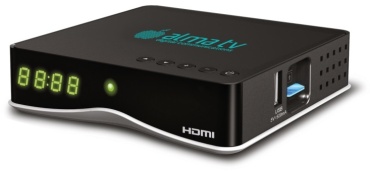 Спутниковый ресивер Alma TV DVB-S2 черный