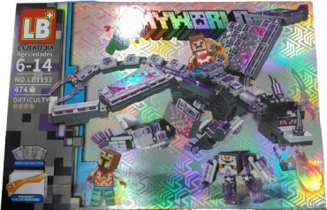 Конструктор LB Minecraft LB1193, деталей 474 шт