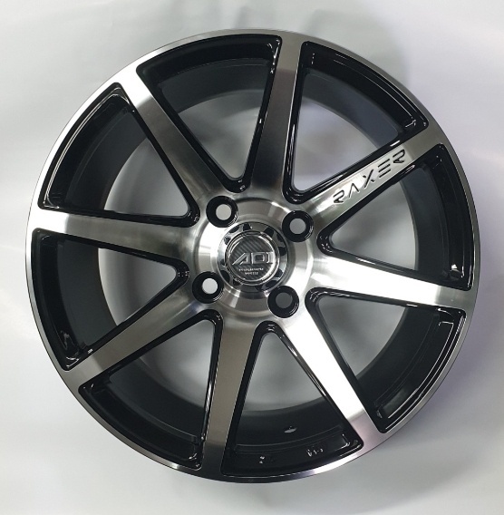 Wheels 3733 6x14/4x100 D67.1 ET25 черный, серебристый
