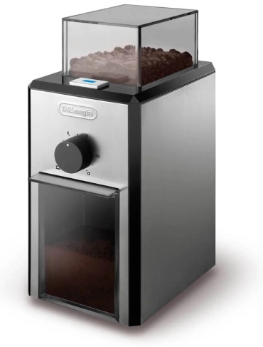 Delonghi KG 89 черный, серебристый
