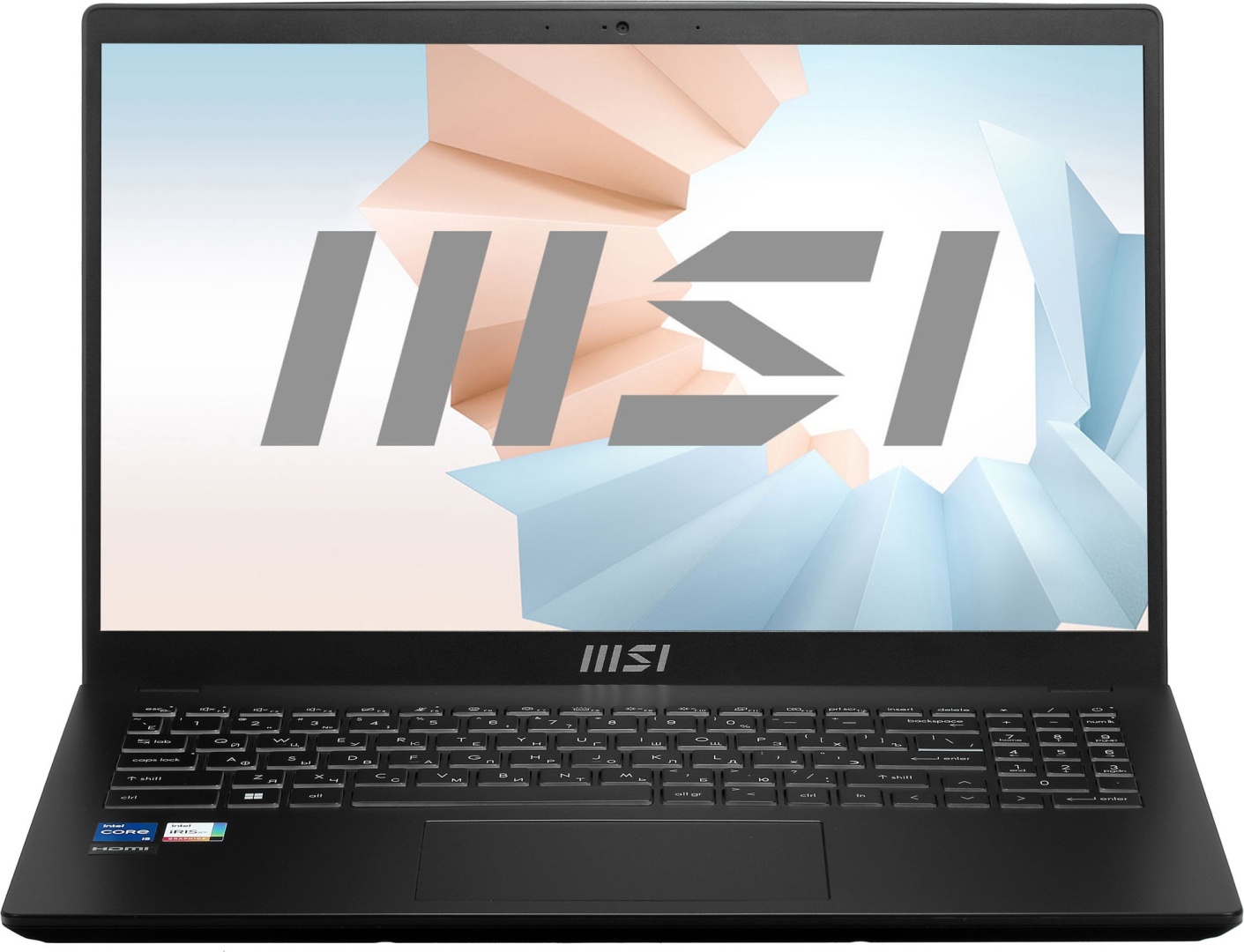 Купить MSI Modern 15 B12M-213X 9S7-15H112-213 черный в кредит в Алматы ...