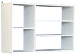 Полка Пинскдрев Luna 313437, 94х25x60 см, белый