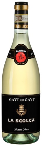 Вино La Scolca Gavi dei Gavi Docg Etichetta Nera сухое белое 12% 0.375 л