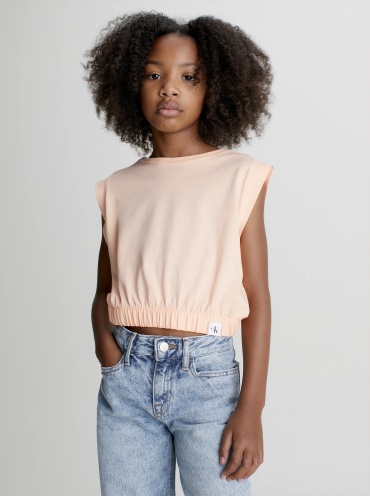 Топ Calvin Klein розовый