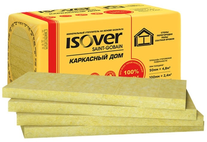 Купить Минеральный утеплитель ISOVER Frame House Каркасный дом ...