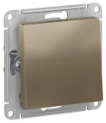 Выключатель клавишный Schneider Electric 39391, шампань