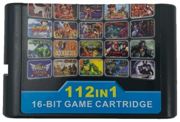 112 лучших игр в картриджи для игровой приставки SEGA ENG