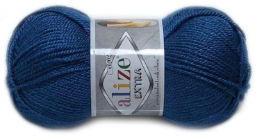 Моток Alize Extra 409 джинс 220 м 100 г