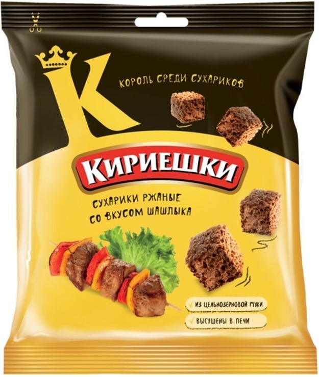Сухарики Кириешки со вкусом шашлыка 40 г