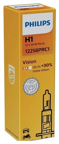 Автолампа Philips 12258PRC1 галогенная, 1 шт