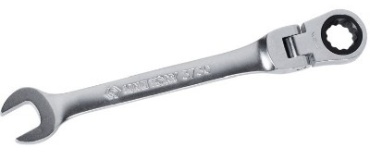 KING TONY ключ комбинированный трещоточный шарнирный 18 мм 3730-18M, 1 шт