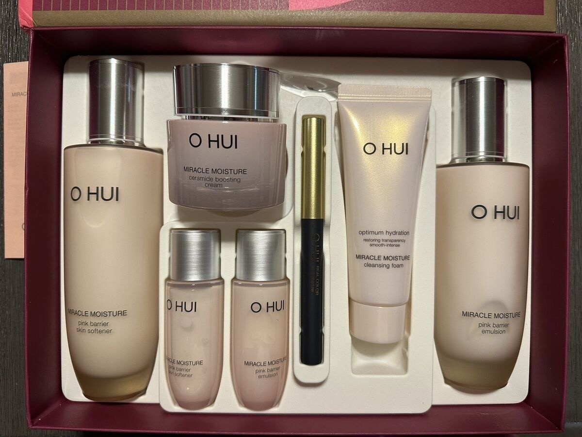 O HUI Miracle Moisture Special set набор по уходу за лицом для женщин
