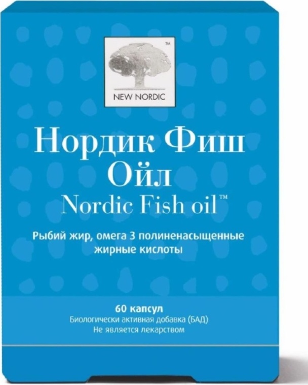 Купить NEW NORDIC Нордик Фиш Ойл, Омега 3, 700 мг 60 капсул в Алматы ...