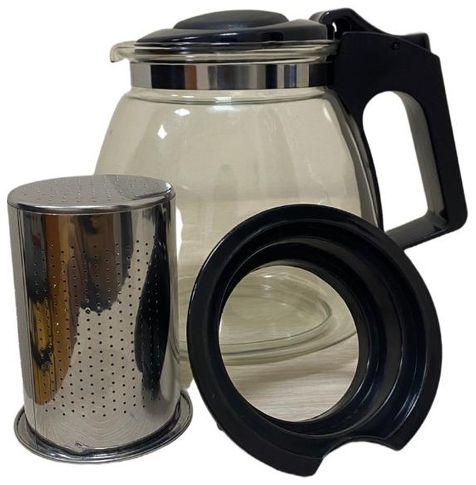 Чайник TEA POT CJ-H90A 1.1 л, стекло