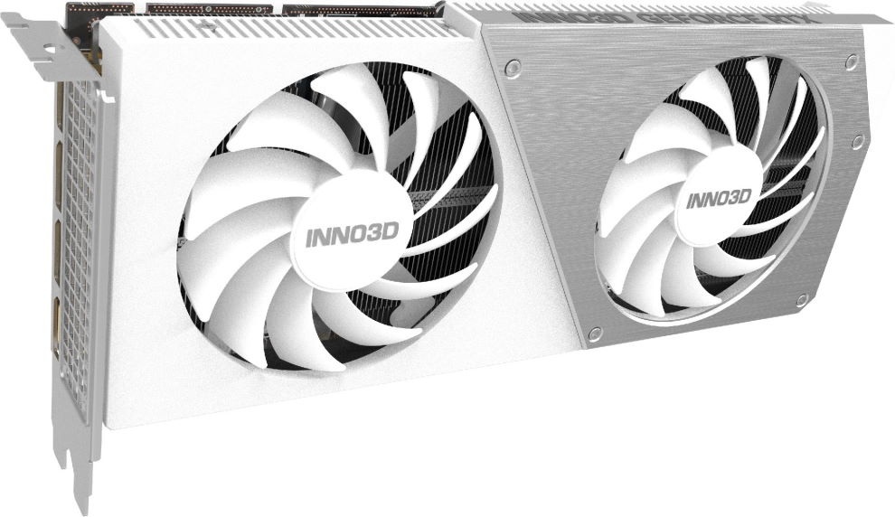 Видеокарта Inno3D GeForce RTX 4060 Ti 8GB TWIN X2 OC WHITE N406T2-08D6X-171153W 8 ГБ