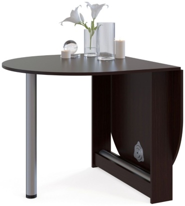 Стол-книжка Shugyla СП-12, 155х90x74 см, ЛДСП, коричневый