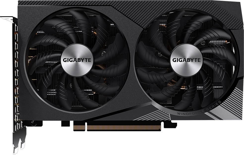 Видеокарта GIGABYTE RTX 3060 Windforce OC GV-N3060WF2OC-12GD REV1.0 LHR 12 ГБ