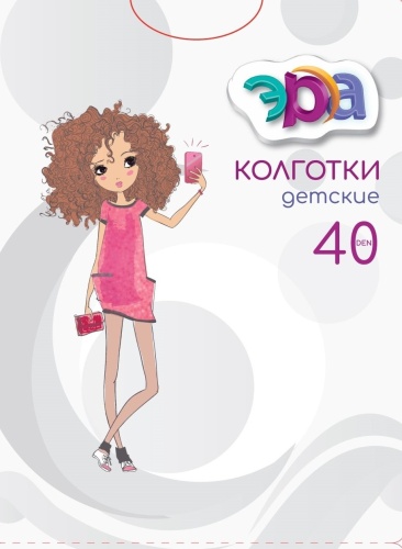 Колготки матовые Эра белый