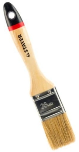 Кисть флейцевая (КФ) STAYER 38 мм, 1 шт. арт.0102-038
