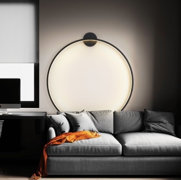 Бра настенный Zion LED, черный