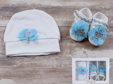 Комплект Petite Ponpon Baby белый