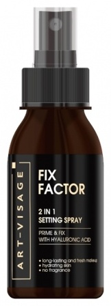 Art-Visage Fix Factor Без Отдушки 02 фиксатор макияжа для лица 105 мл