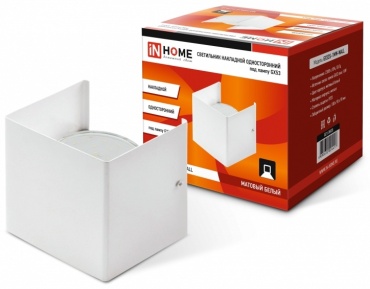 Светильник настенный IN HOME GX53 белый