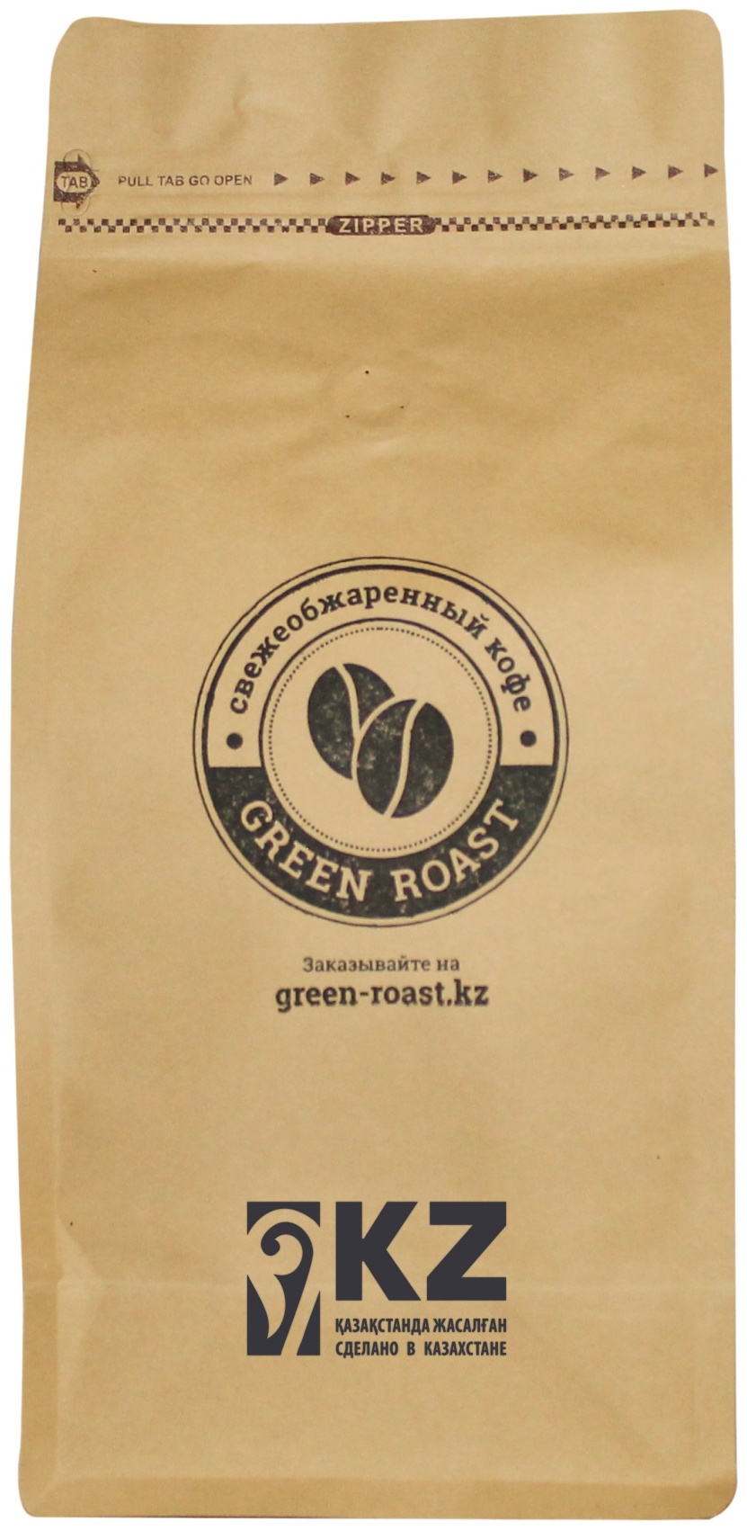 Купить Кофе Green Roast 80/20 зерновой в пакете 250 г в Алматы ...