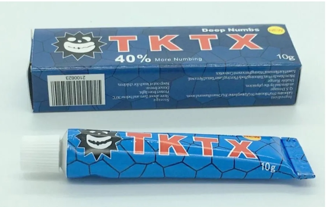 TKTX крем обезболивающий Deep Numbs 40% 10 г