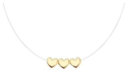Колье Diamant 51-170-01422-1 длина 42 см вес 1.02 г золото, без вставок