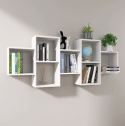 Полка Pollka КУБ, 150х20x60 см, белый