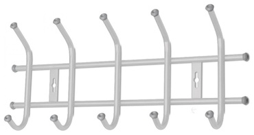 Nika Вешалка настенная металл, 48.5x21.5 см, ВНТ5