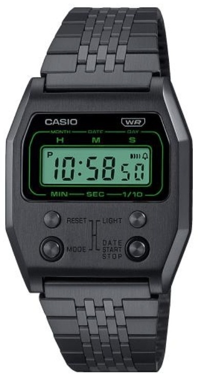 Кварцевые CASIO A1100B-1EF нержавеющая сталь