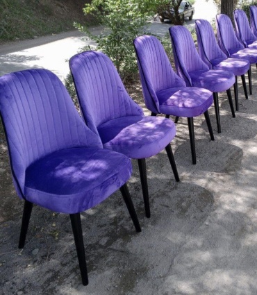 Стул NED 570931, 85x50x50 см, фиолетовый