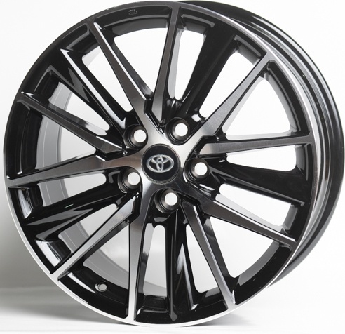 BW KN18931 8x18/5x114.3 D60.1 ET50 черный, серебристый