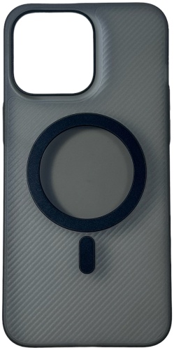 Чехол для Apple iPhone 13 Pro Max темно-прозрачный