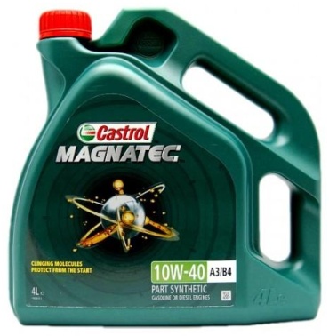 Полусинтетическое Castrol Magnatec A3/B4 10W-40 4 л