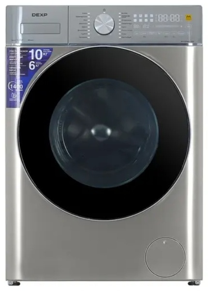Купить Стиральная машина DEXP WD-F1014DMG/MGSI серебристый в Алматы ...