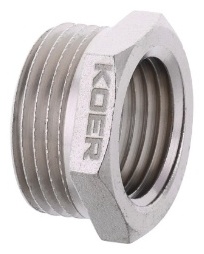 Koer футорка F0206, латунь никелированная