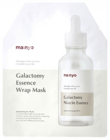 Маска для лица MANYO гидрогелевая Galactomy Essence Wrap 1 шт