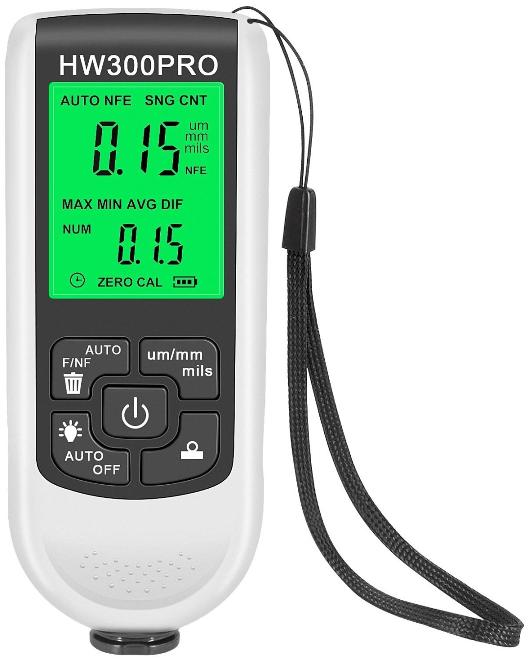 Комбинированный толщиномер Hwato HW-300 pro Белый