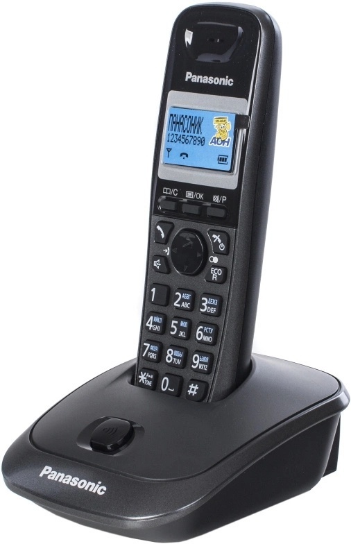 Радиотелефон Panasonic KX-TG2511RUT серый