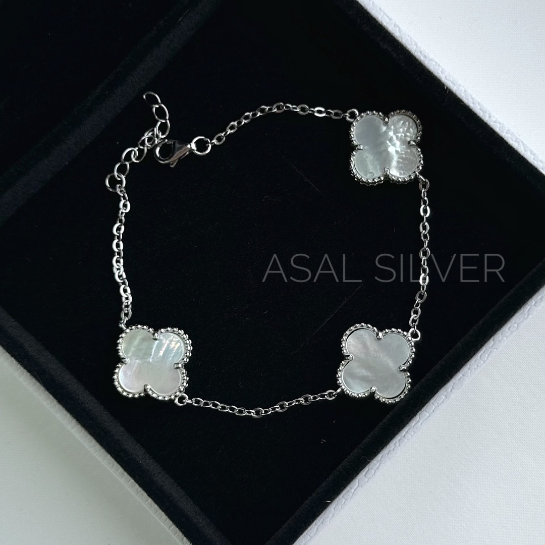 ASAL SILVER 880as1 длина 18 см, вес 5 г серебро, плетение якорное