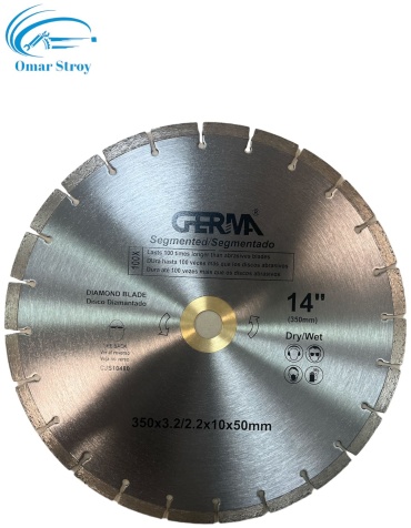 Диск отрезной алмазный 350x50х3.2 мм, GERMA 02541256