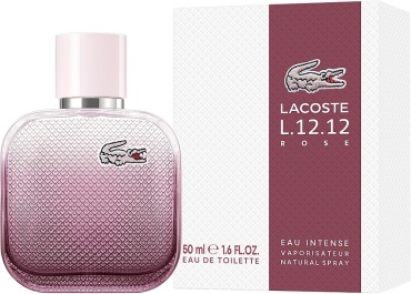 LACOSTE L.12.12 Rose Eau Intense туалетная вода EDT 50 мл, для женщин