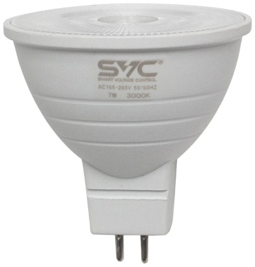 SVC 7W GU5.3, светодиодная, теплый белый