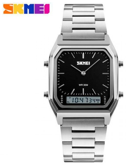 Кварцевые SKMEI 1220SIBK сталь