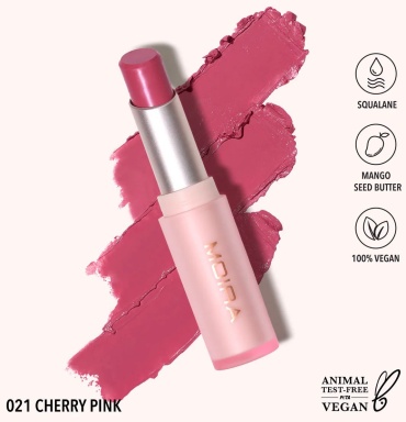 MOIRA Signature бальзам оттеночный для губ 021 Cherry Pink