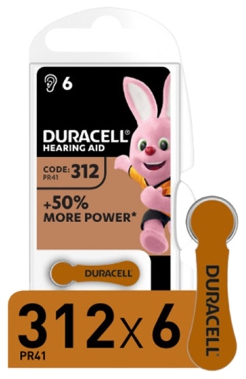 Купить Батарейка PR41 Duracell 6 шт в Алматы – Магазин на Kaspi.kz