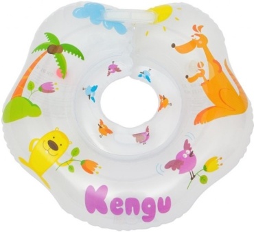 Надувной круг на шею для купания ROXY KIDS Kengu RN-001, белый